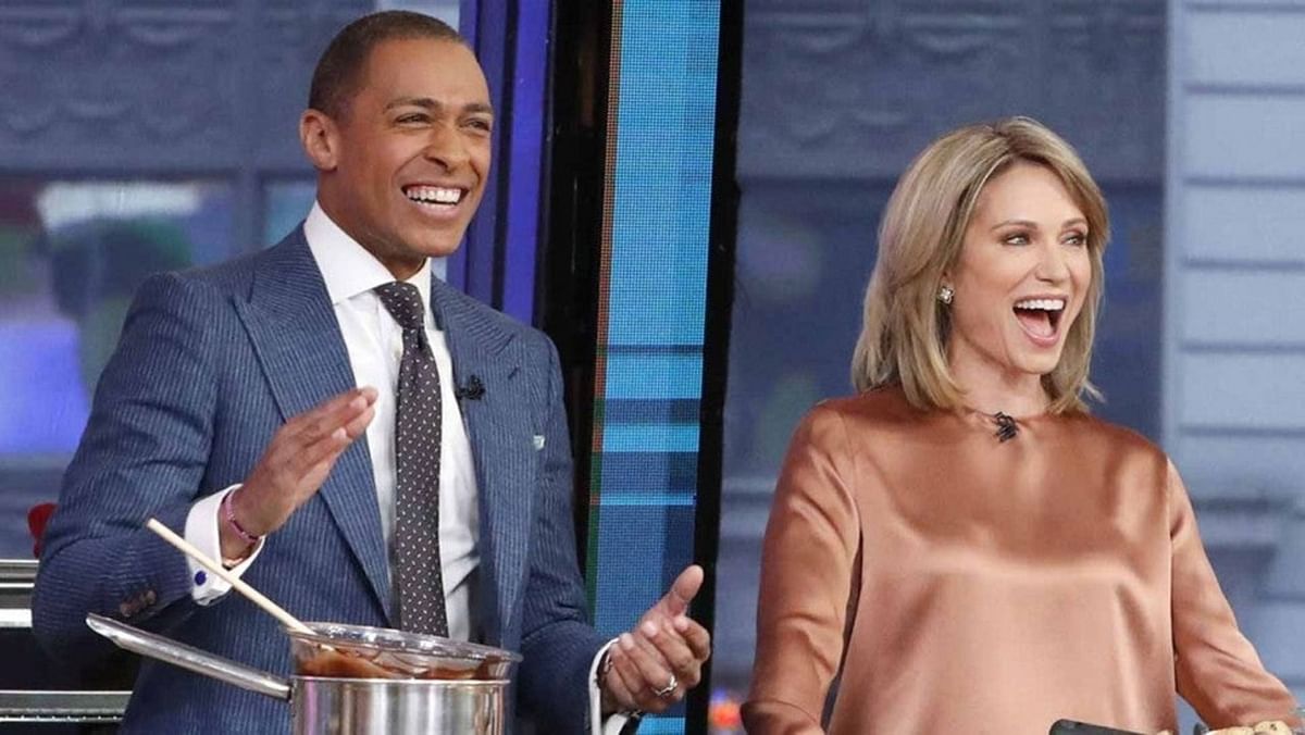 Messy And Sloppy Tj Holmes And Amy Robach Photos Spark Disbelief As Internet Responds With Memes 