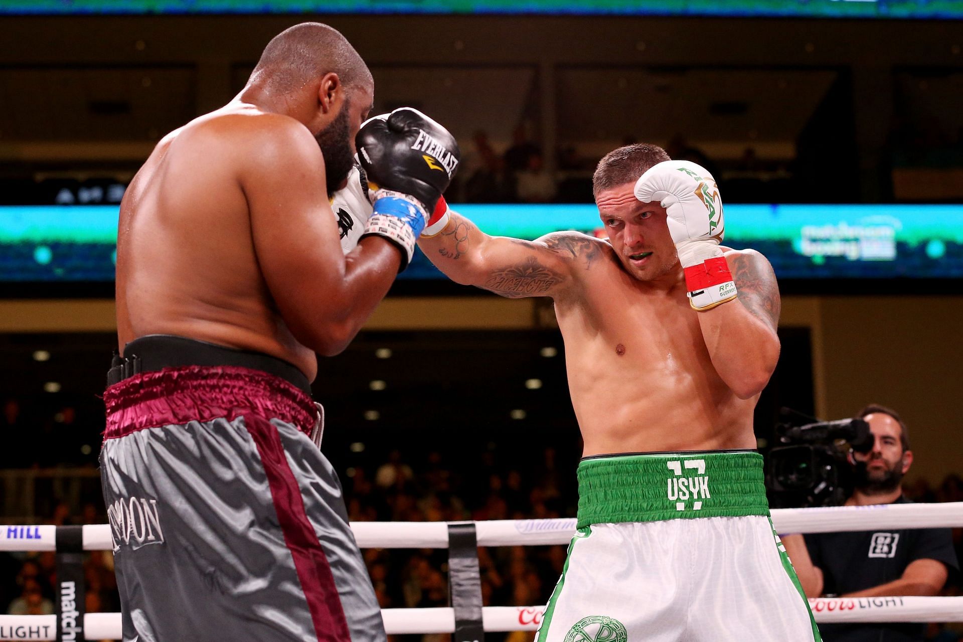 Oleksandr Usyk v Chazz Witherspoon (Image credits: Getty Images)