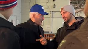 Watch: Former US President Bill Clinton turns up for NFC East showdown featuring Eagles and Giants