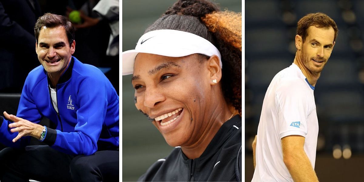 Serena Williams, Roger Federer, and Andy Murray were options in a hilarious game show question.