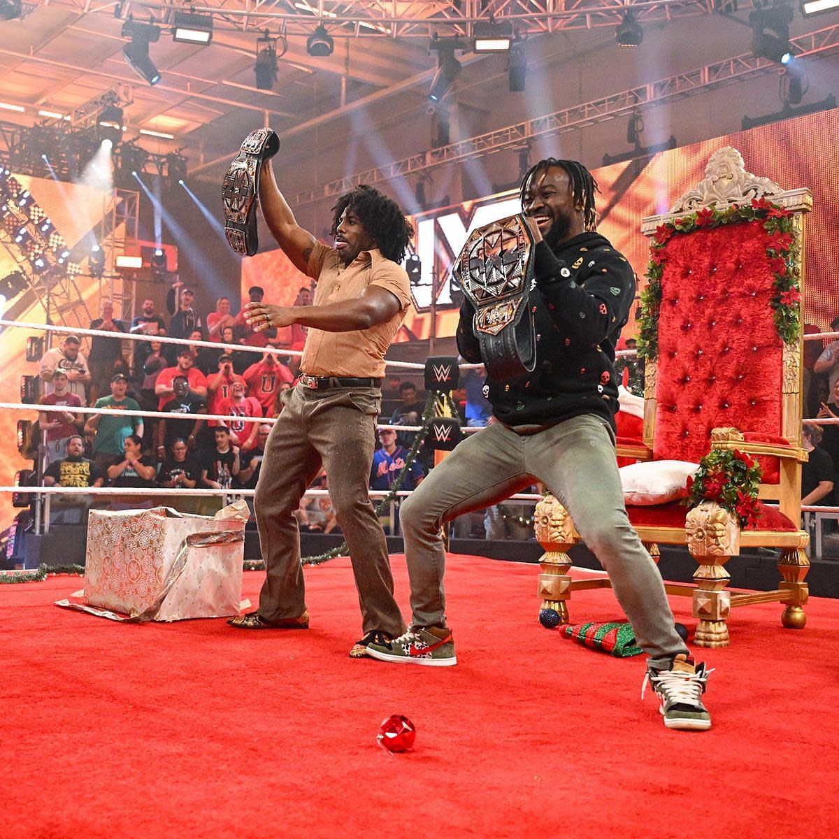 Can Kofi Kingston and Xavier Woods add the NXT Tag Team titles to their trophy cases?