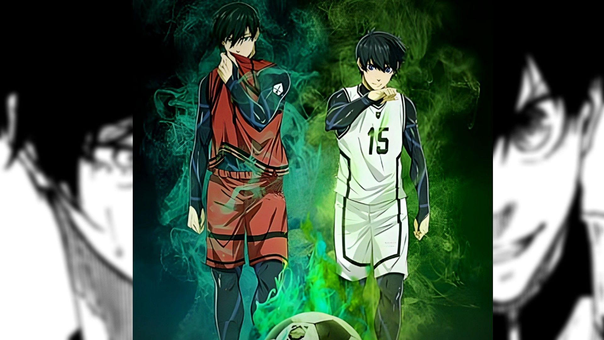 ITOSHI RIN vs king BAROU #bluelock #1v1 #football#bluelockedit