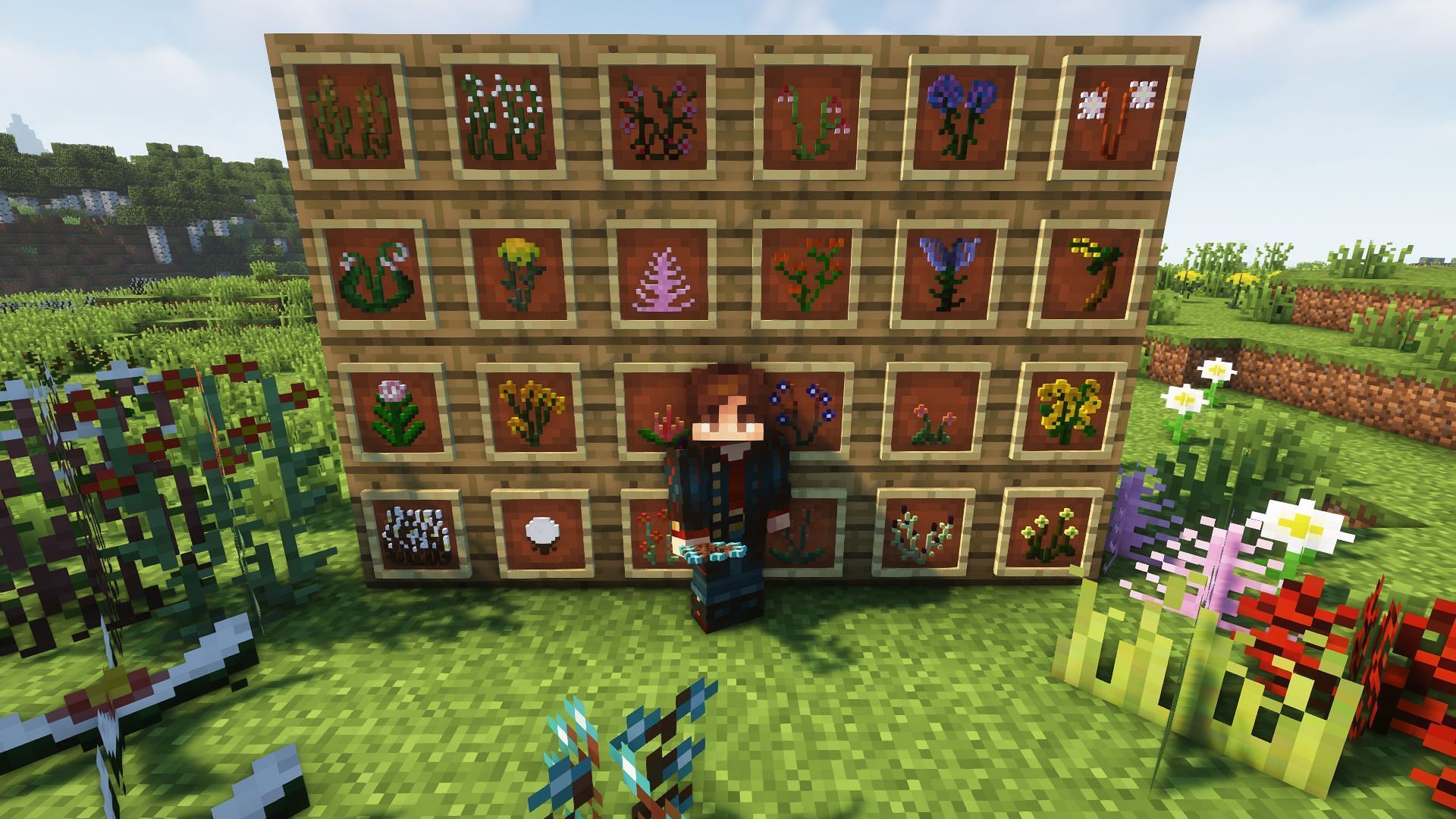 Plants mods for Minecraft (Image via Mojang)