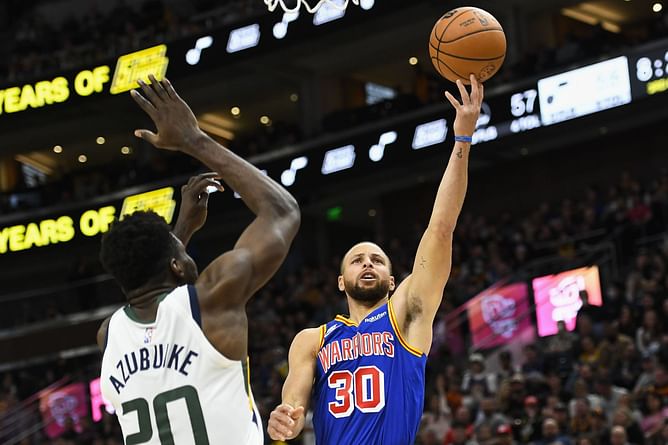 Is Steph Curry playing tonight against Utah Jazz?