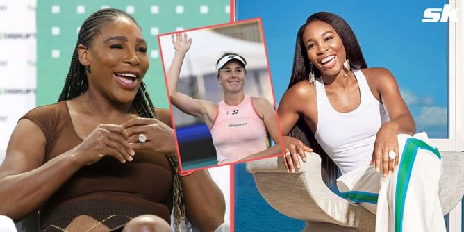 "I have my wallpaper, it's going to stay there forever" - Linda Noskova on sharing court with legends Venus & Serena Williams