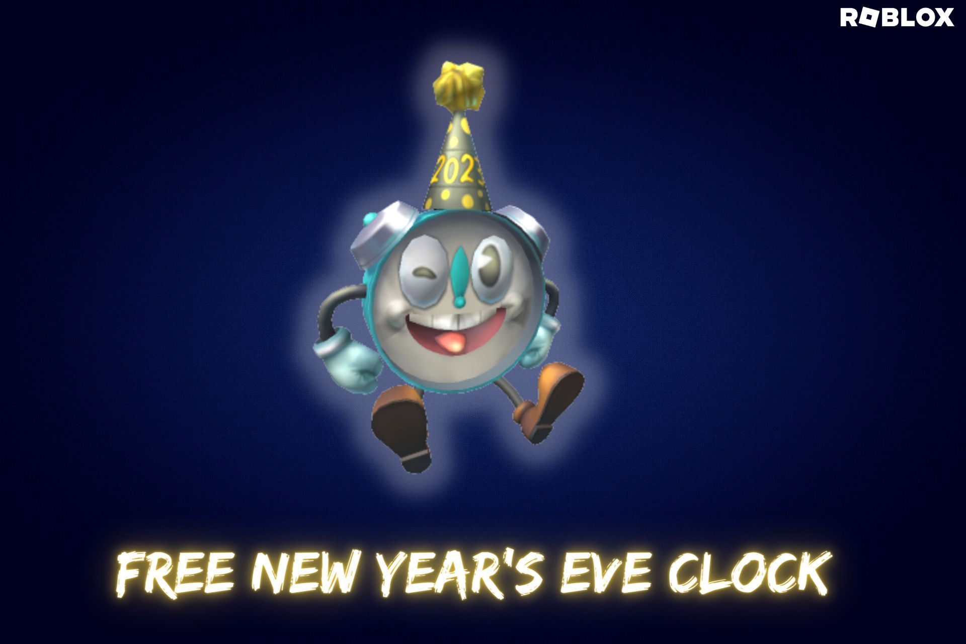 How to get New Year's Eve clock for free in Roblox?