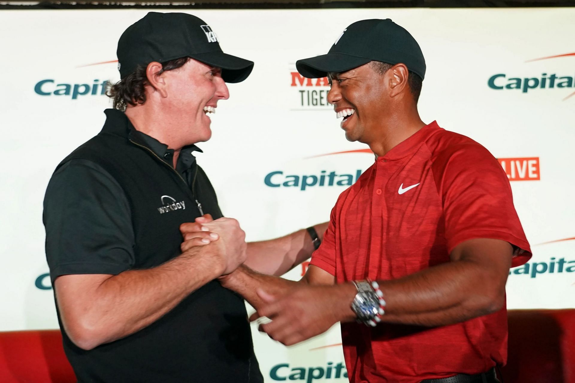 First edition was played between two biggest stars of the sports, Phil Mickelson and Tiger Woods 