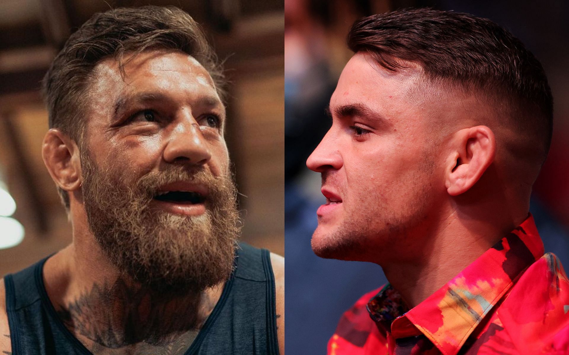 Conor McGregor (Left), Dustin Poirier (Right) [Image courtesy: @thenotoriousmma on Instagram, Getty]