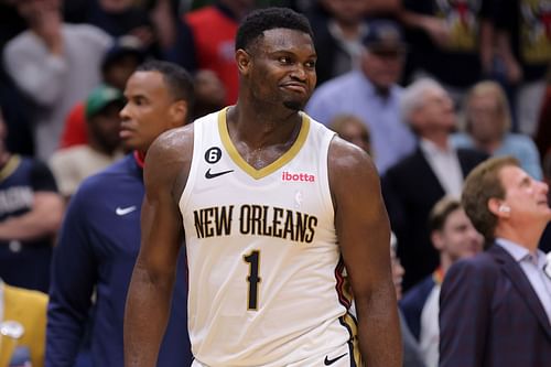 Zion Williamson of the New Orleans Pelicans