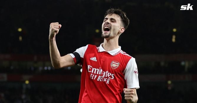 Arsenal star Fabio Vieira scores stunning goal against Lyon during friendly in Dubai