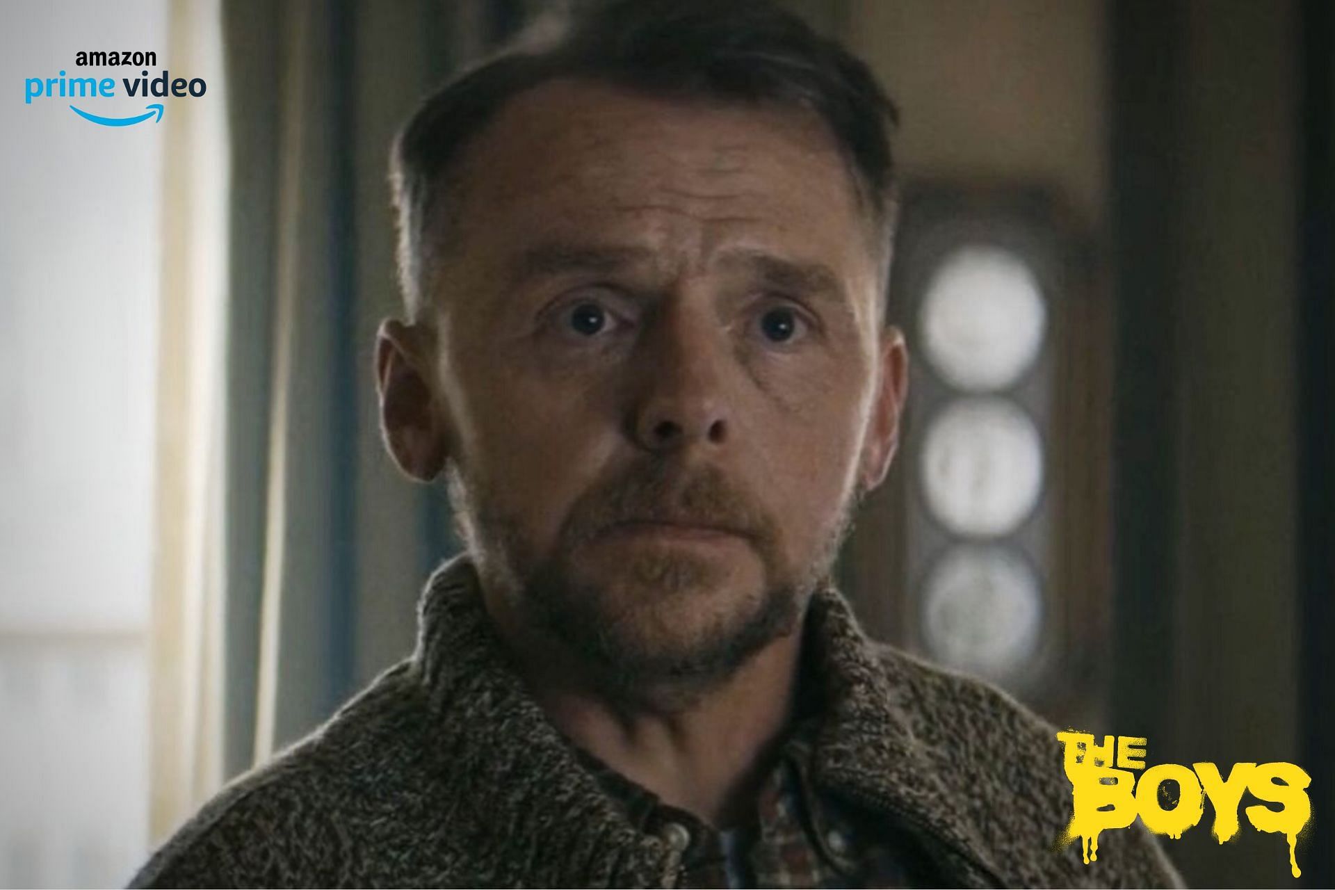 Simon Pegg as Hugh Campbell Sr. in a still from The Boys (Image via Prime Video)