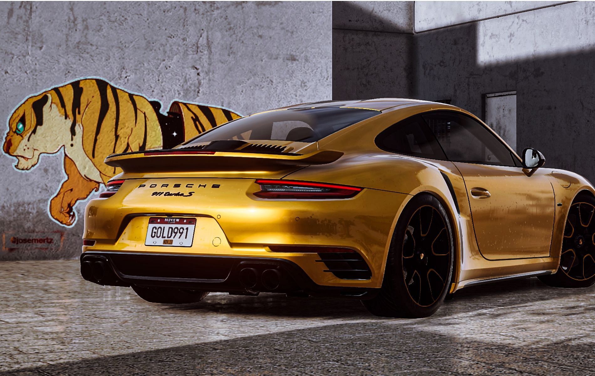 This particular Porche model was an OP car in NFS Heat (Image via Reddit)
