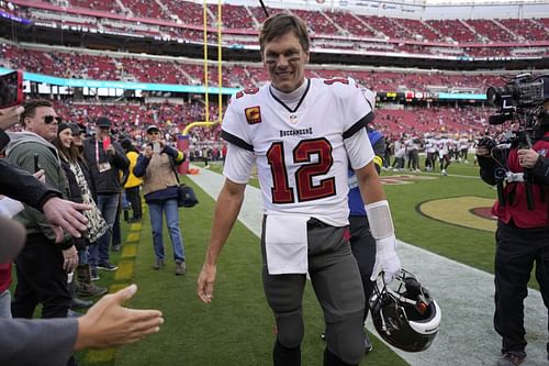 Tom Brady at Tampa Bay Buccaneers v San Francisco 49ers