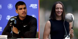 "I wish to be like her" - Carlos Alcaraz hopes to emulate fellow World No. 1 Iga Swiatek