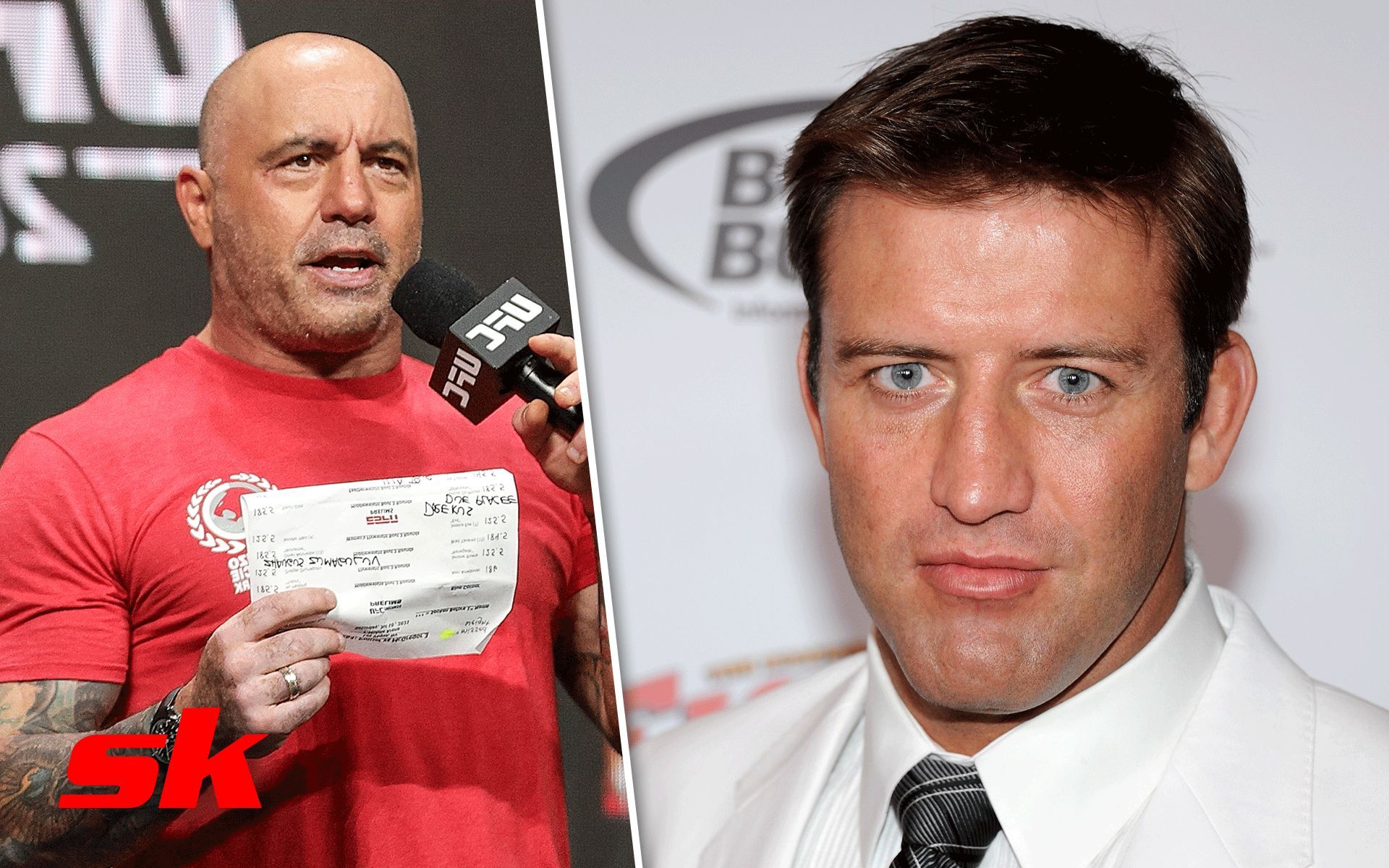 Joe Rogan (Left), Stephan Bonnar (Right) [Image courtesy: Getty, @stephanbonnar on Instagram]