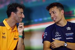 "It drains you massively" - Alex Albon relates to Daniel Ricciardo and Mick Schumacher's current situation in F1