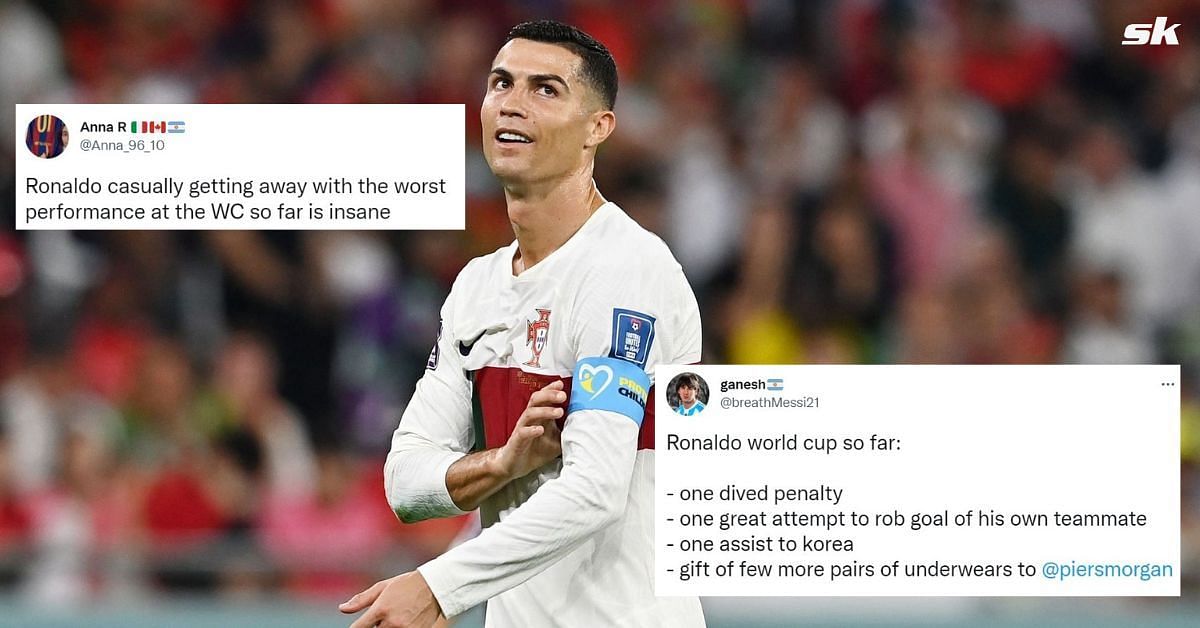 Cristiano Ronaldo trolled for FIFA World Cup performance