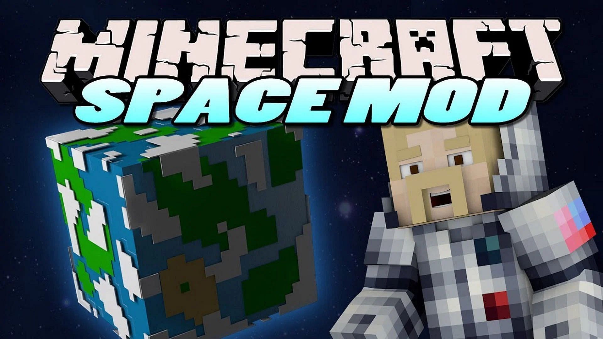 There are various space mods available for Minecraft this year (Image via Wipper/Youtube)