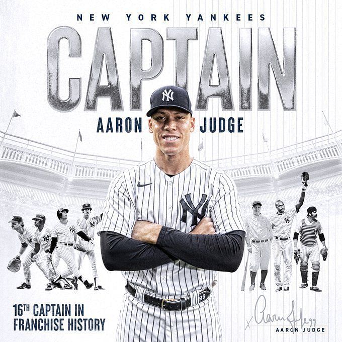 ALL RISE! Aaron judge named Yankees captain! : r/mlb