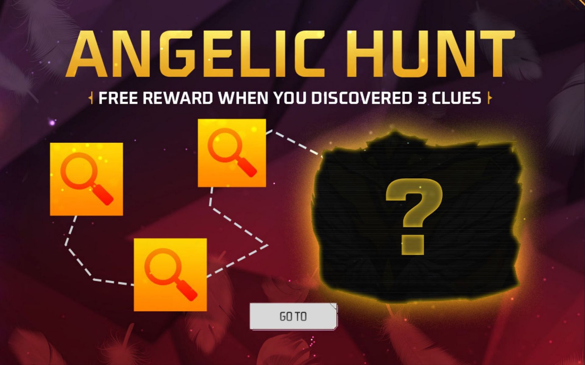 New Angelic Hunt event preview is available in the game (Image via Garena)