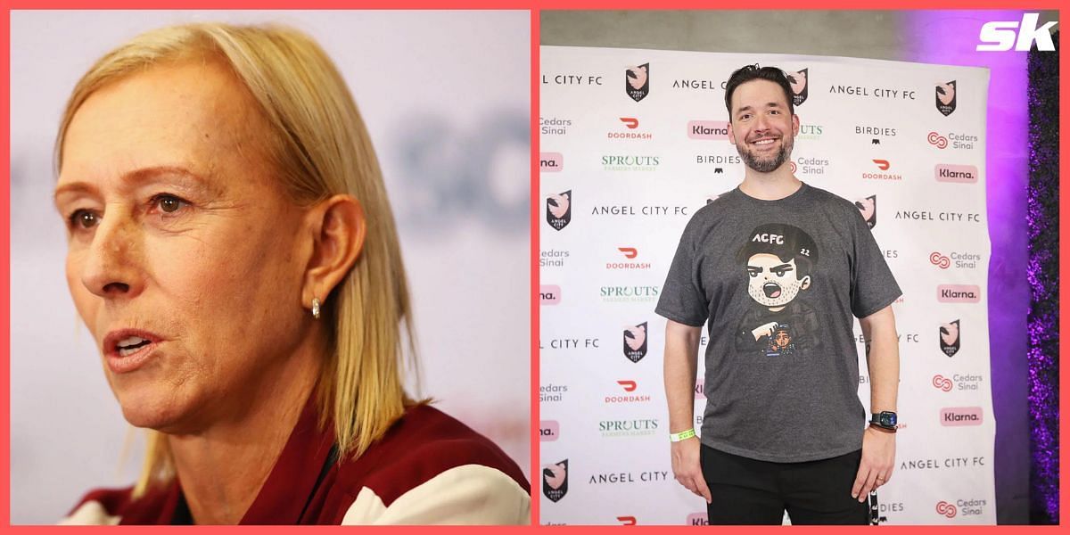 Martina Navratilova and Alexis Ohanian slammed former Russian president Dmitry Medvedev