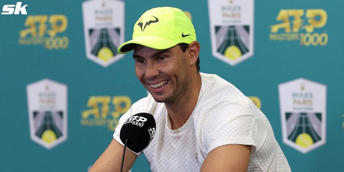 Rafael Nadal opens up about fatherhood after receiving a unique award.