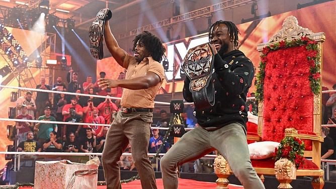 The New Day find unlikely allies in top WWE couple at Miami Live event