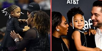 Serena Williams' recent family photo with husband Alexis Ohanian, daughter Olympia and pet dog goes viral