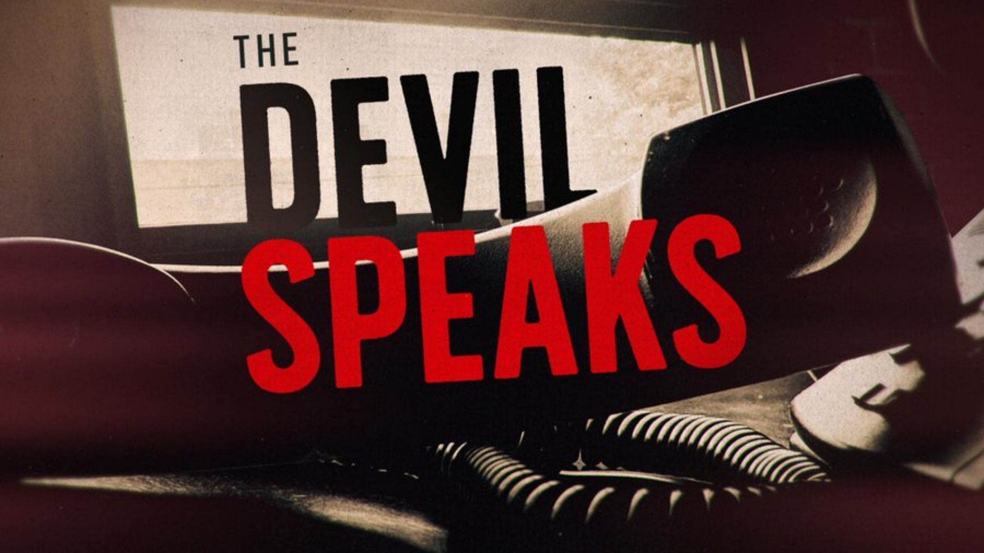 A poster for The Devil Speaks (image via Investigation Discovery/Twitter)