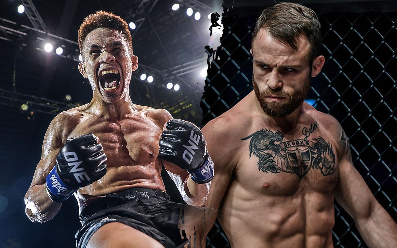 [Photo Credit: ONE Championship] Jeremy Miado, Jarred Brooks
