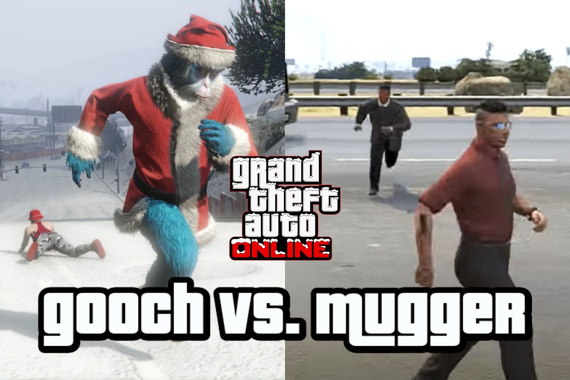 What distinguishes The Gooch from the Mugger in GTA Online? (Image via Sportskeeda)