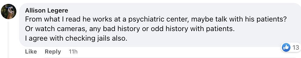 Netizens suggested authorities to talk to the patients of the doctor, to get clues about his whereabouts. (Image via Facebook)