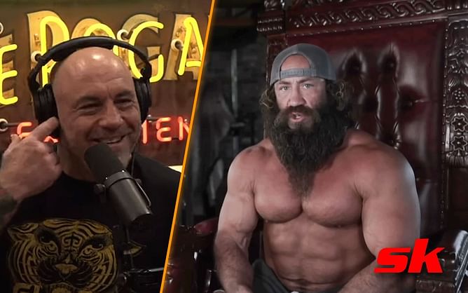 Joe Rogan at his sarcastic best while breaking into laughter watching Liver King's steroids apology - "He did it for the hurting people!"