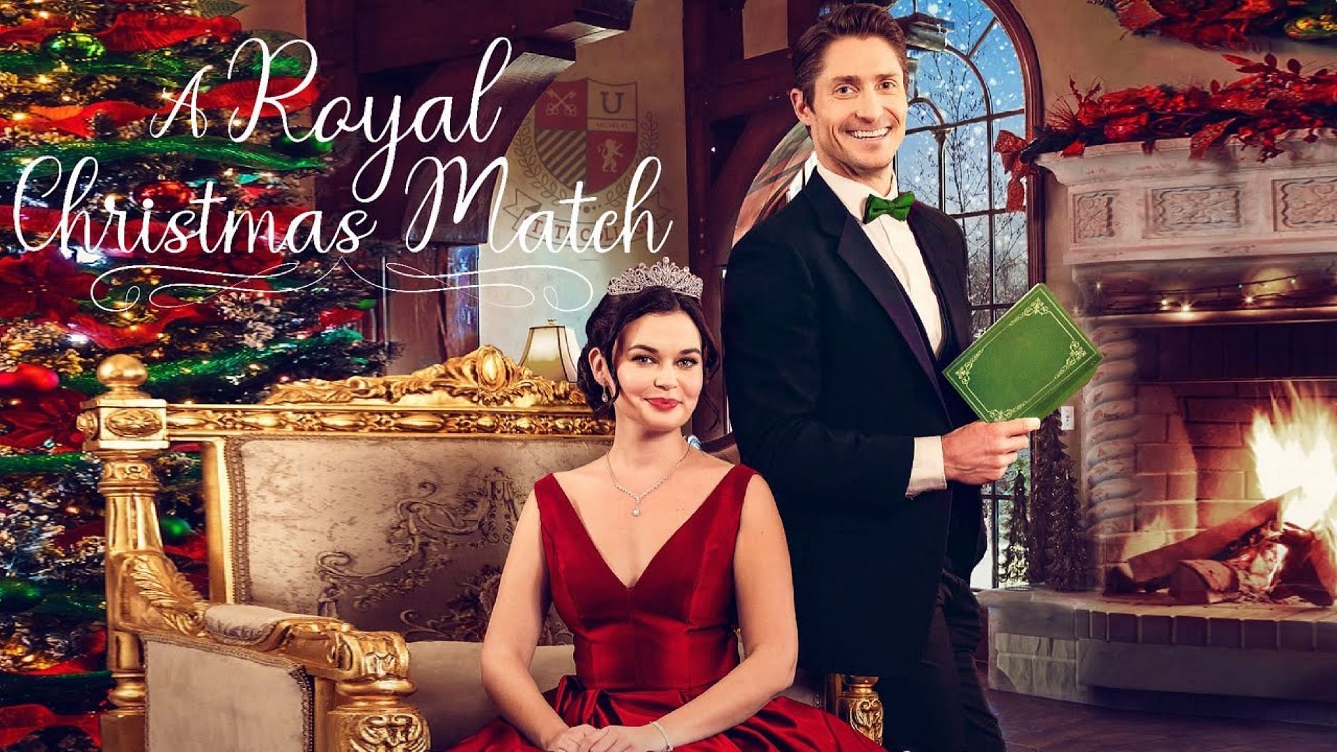 A Royal Christmas Match cast list Jordana Largy, Matthew MacCaull, and