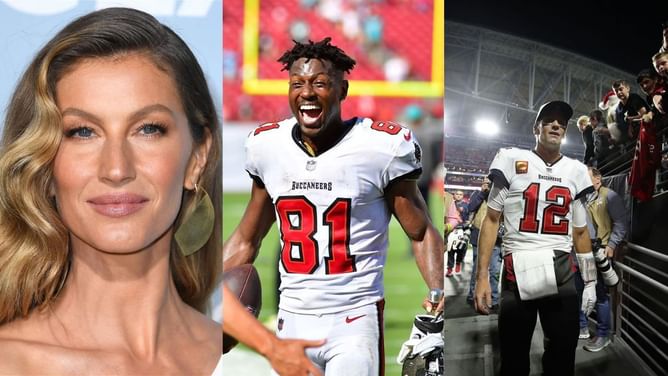 3 times Antonio Brown dragged Gisele Bundchen into the picture over his beef with Tom Brady