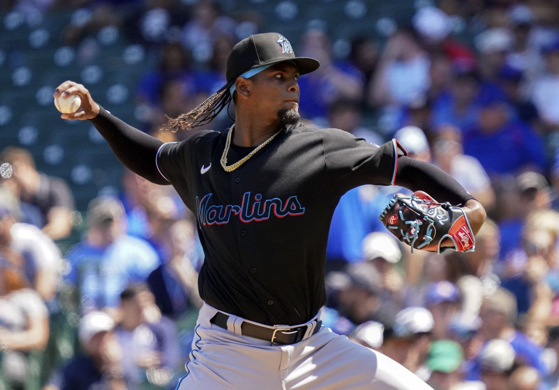 Miami Marlins v Chicago Cubs