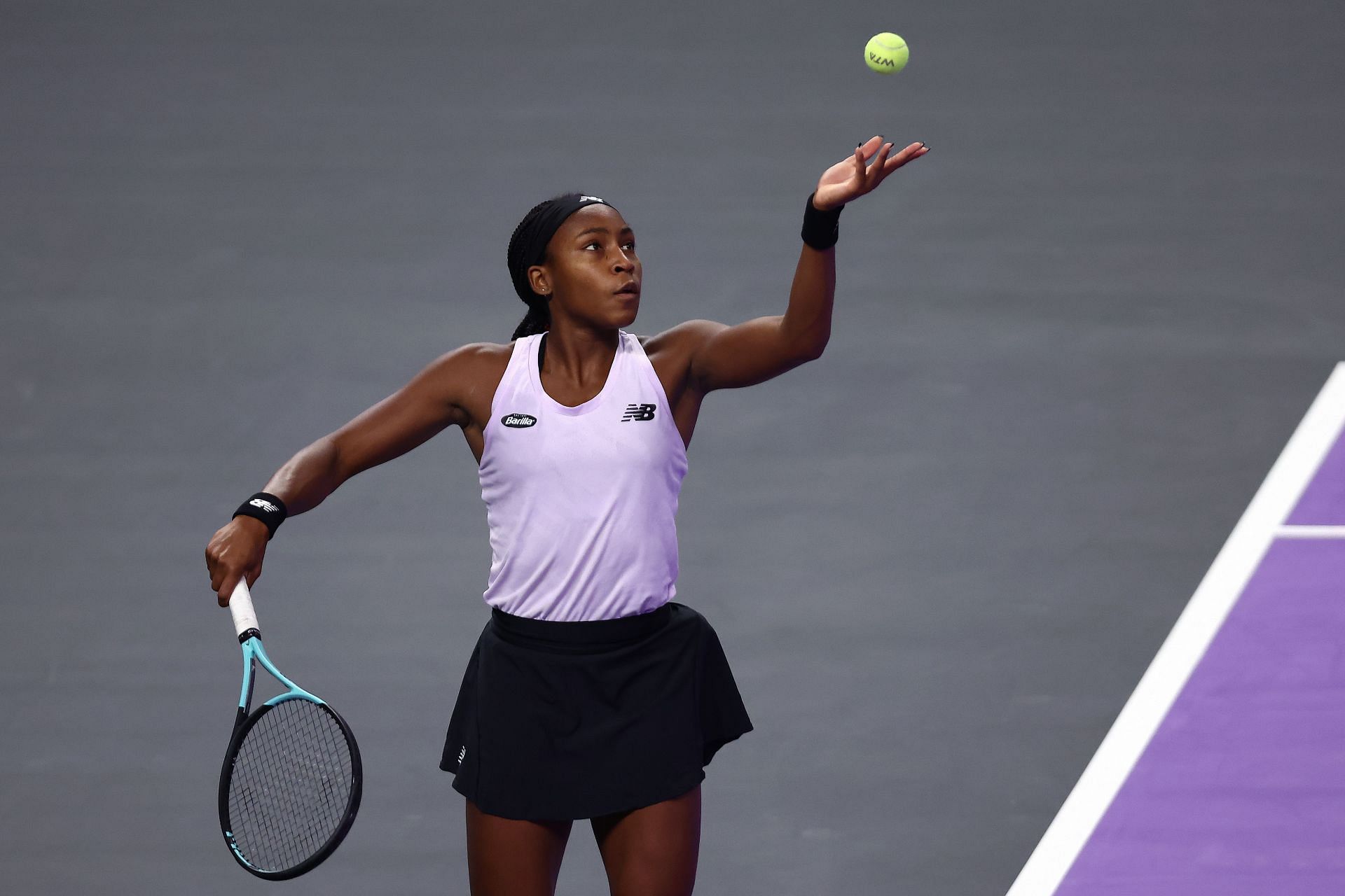 Coco Gauff at the 2022 WTA Finals