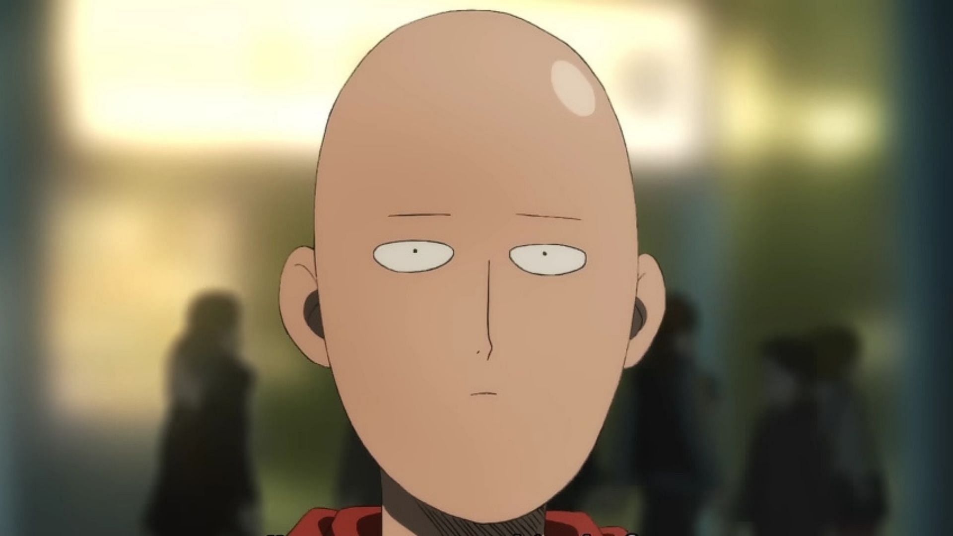Saitama as seen in the One Punch Man anime series (Image via J.C. Staff)
