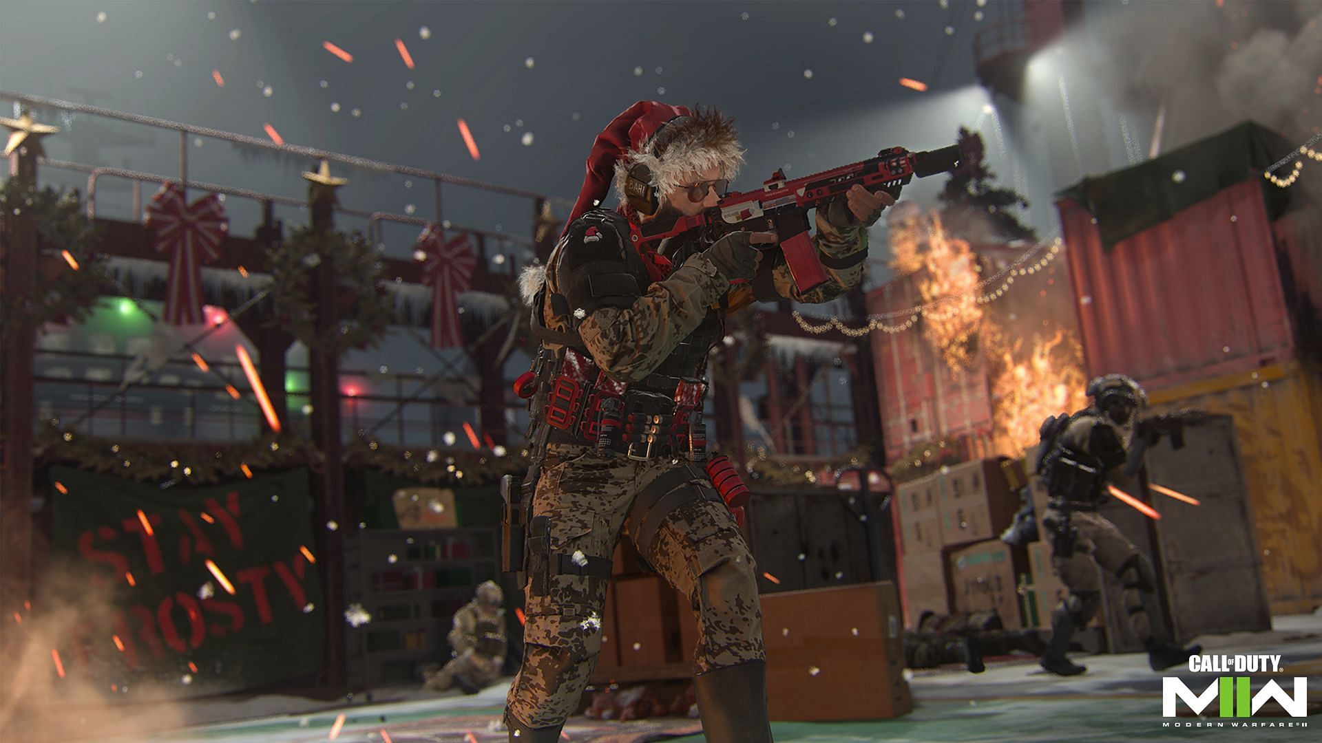 Shipment will see a festive overhaul in Modern Warfare 2 (Image via Activision)