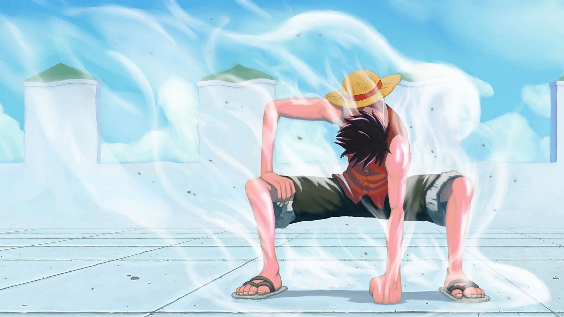In Enies Lobby Luffy unleashed his Gear Two and Gear Three forms (Image via Eiichiro Oda/Shueisha, One Piece)
