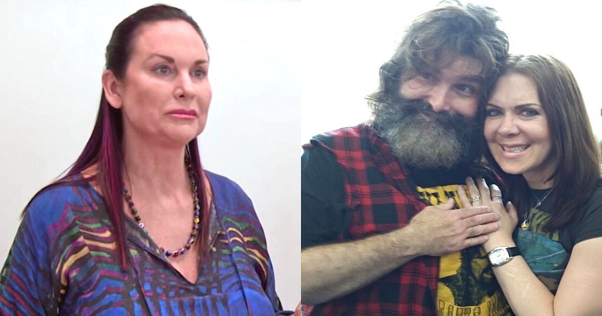 Collette Foley, Mick Foley, and Chyna.