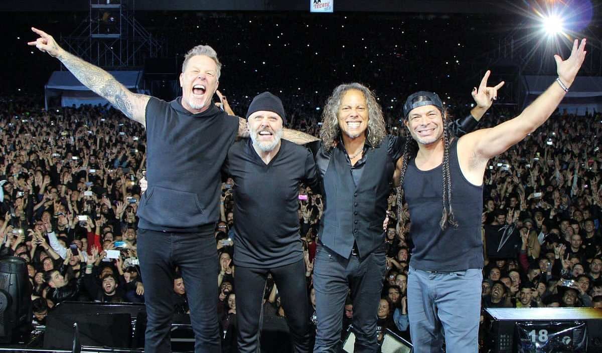 Metallica is often considered as pioneers in the music industry 