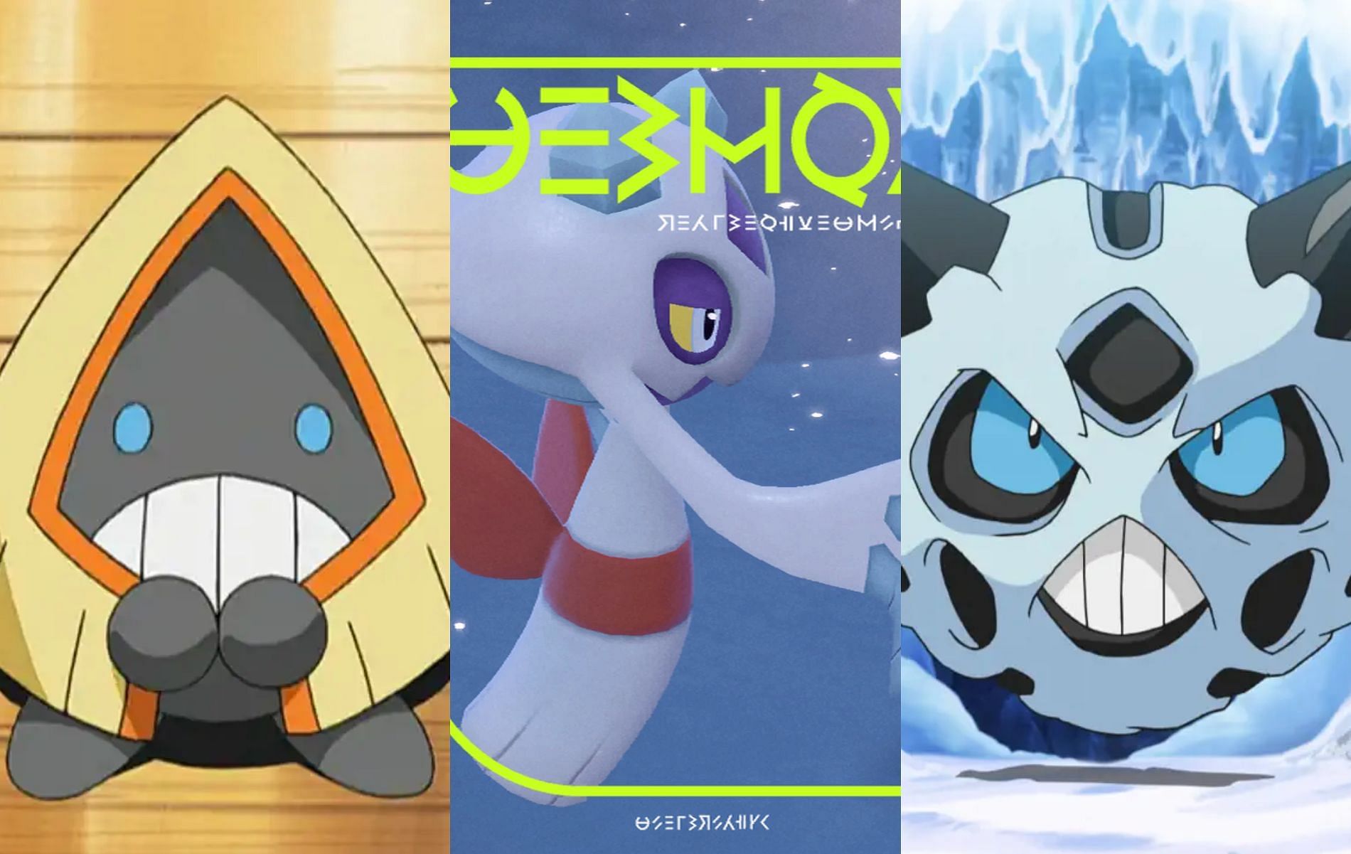 The Snorunt line returns and can be found across Paldea (Images via The Pokemon Company)