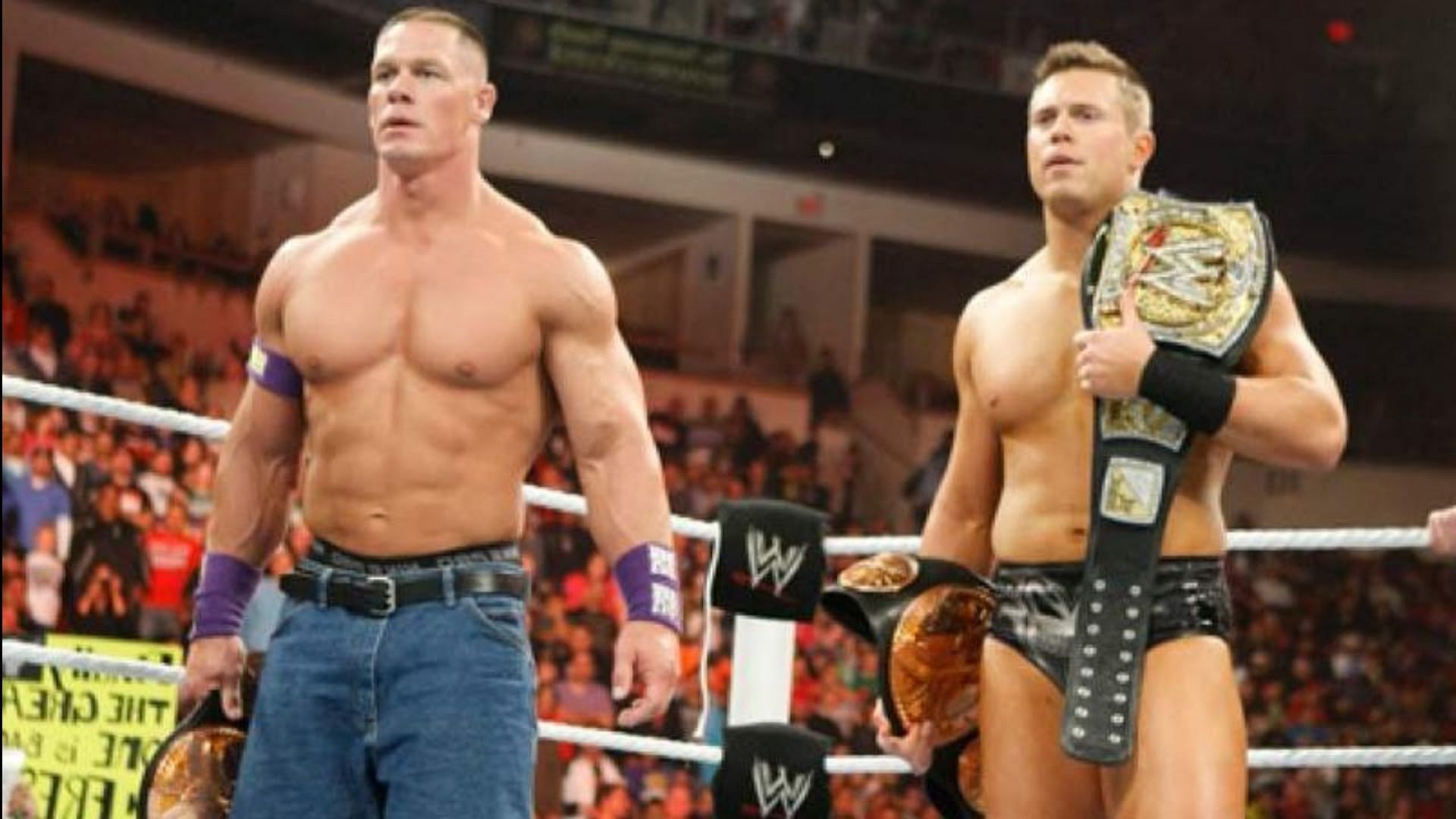 The Miz and Cena as tag champs in 2011