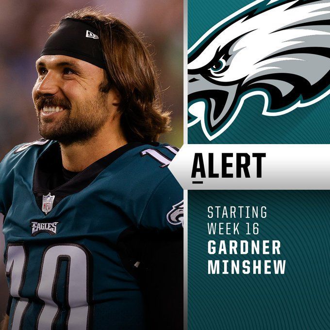 Philadelphia Eagles - QB Gardner Minshew was voted the Toyota USA Player of  the Week after completing 20 of his 25 passes for 242 yards and two TDs.  Check out his highlights