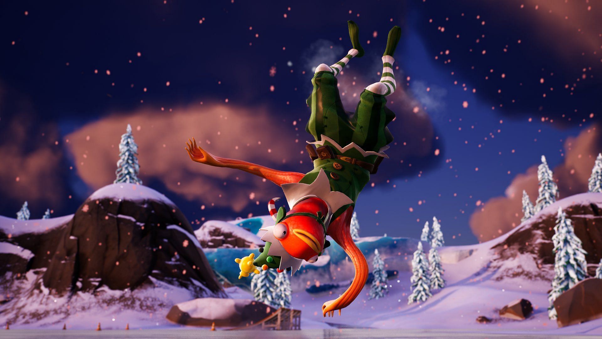 4K Fortnite Christmas Wallpaper For iPhone Android and Desktop  The  RamenSwag