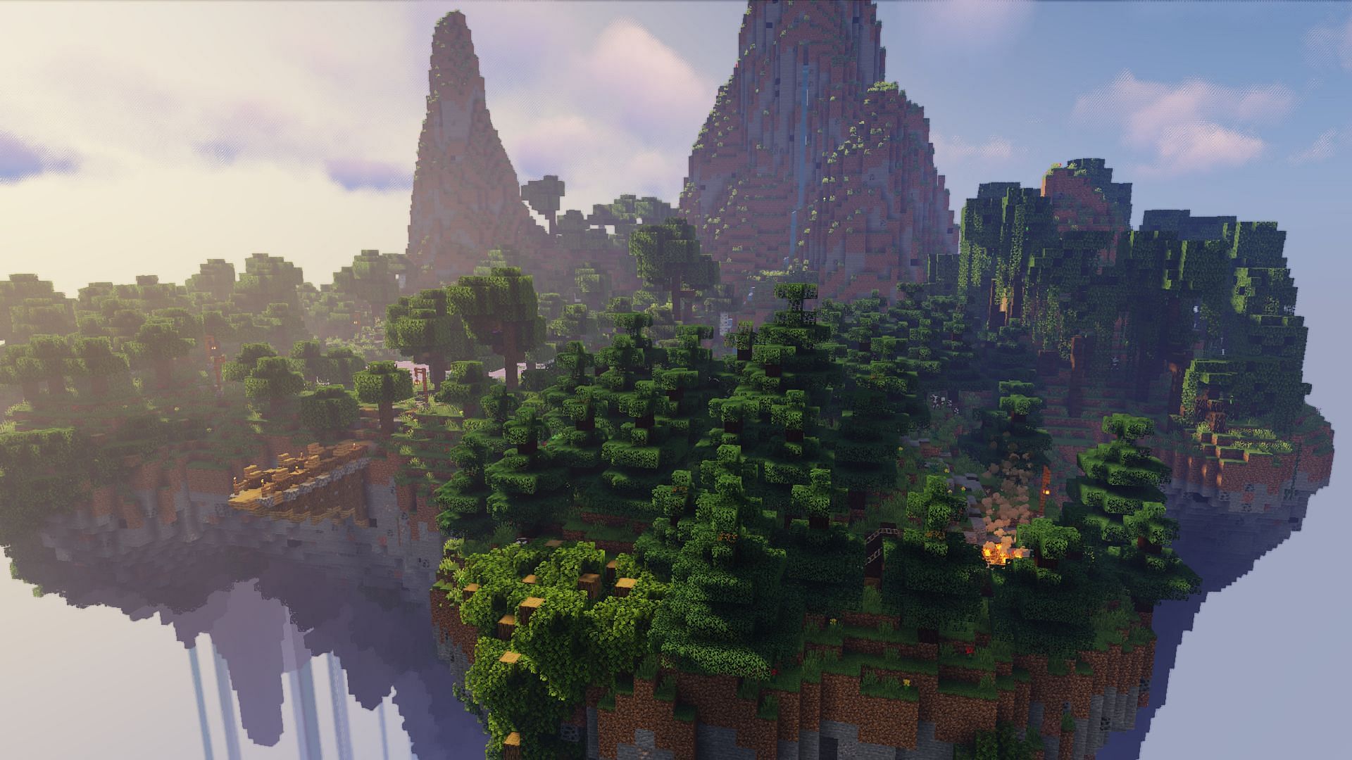 Classic survival island Minecraft Map