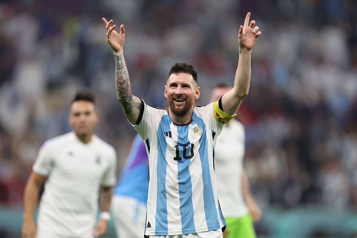 When did Lionel Messi start playing for Argentina?