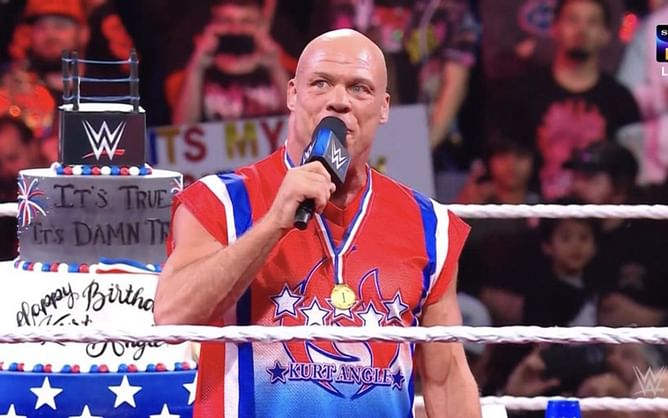 Kurt Angle's birthday celebration leads to SmackDown debut of popular 22-year-old superstar