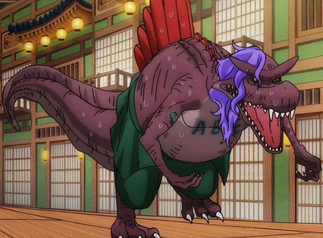 Ryu Ryu no Mi, Model: Allosaurus in One Piece